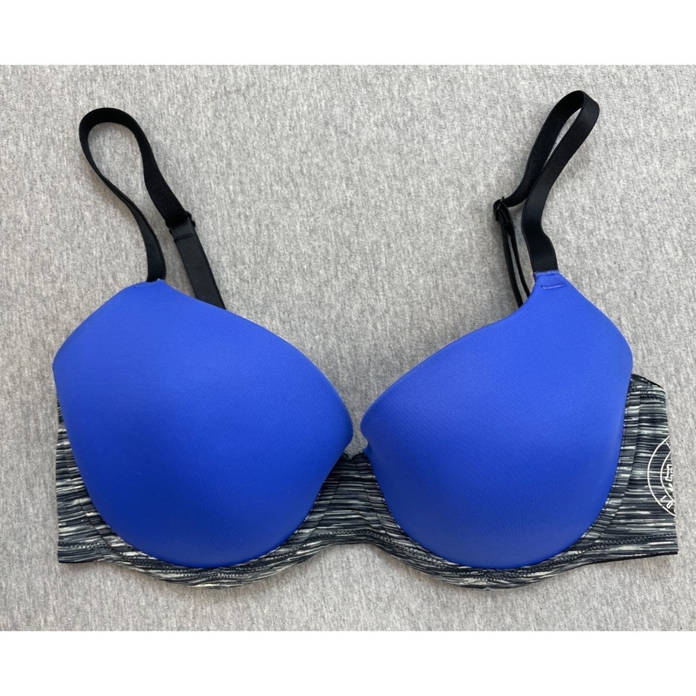 Victorias Secret PINK Bra Womens 34D Wear Everywhere Lightly Lined Underwire